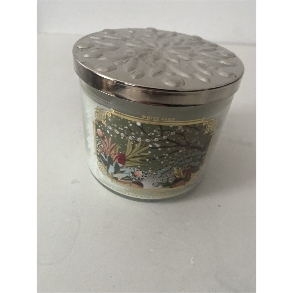 Bath & Body Works 3-Wick Scented Candle Vanilla Birch - Picture 3 of 6